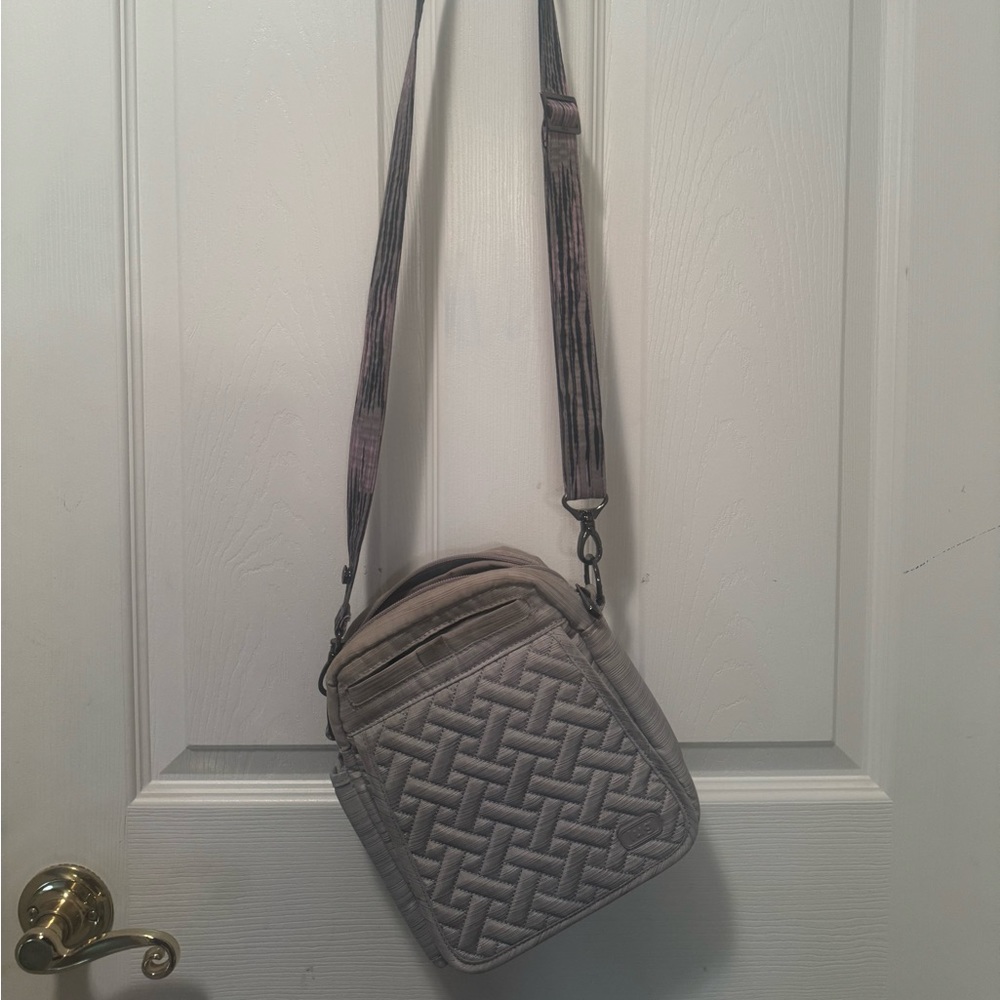 Light Grey Cross Body Bag
